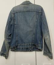 70s levi's 70505 布　ケアタグ　66前期　サイズ42 野村訓市　ボタン刻印529_画像2