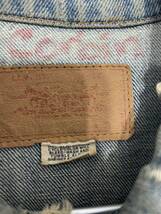 70s levi's 70505 布　ケアタグ　66前期　サイズ42 野村訓市　ボタン刻印529_画像9