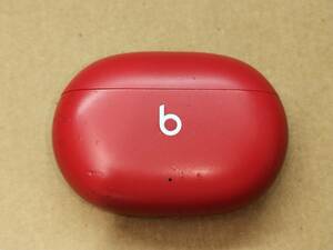 【USED】 NH2402 Beats ビーツ Studio Buds Bluetooth 完全 ワイヤレス イヤフォン 充電ケース のみ 赤