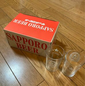 昭和レトロ サッポロビール ビアグラス 6個