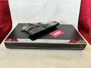 【中古品】SHARP/シャープ ブルーレイディスクレコーダー BD-T1650 2014年製 動作確認済みHDD BD