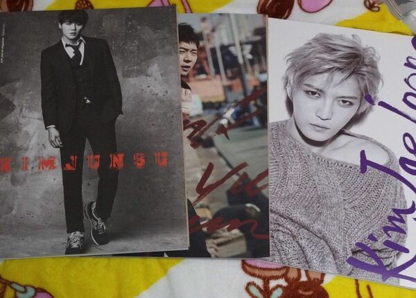 ＪＹＪ MAGAZINE2014 （JUNSU YUCHUN JAEJOONG）写真 計3点