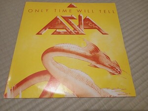 【ライブ盤?】Asia - Only time will tell 3枚組　レコード