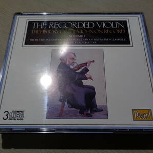 JOACHIM,AUER,BURMESTER,POWELL,THIBAUD,ENESCO,HUBERMAN,SAMMONS,SPALDING,ZIMBALIST,ELMAN...(THE RECORDED VIOLIN VOL.Ⅰ(BVA 1 3CDの画像1