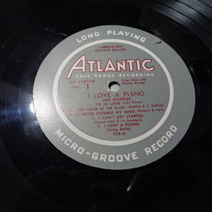 ジョー・ブシュキン,JOE BUSHKIM/I LOVE A PIANO(USA/ATLANTIC:L.P.NO.108 GRAY DG LABEL FLAT DISC 10” LPの画像3