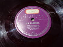 メキシコ/ENRIQUE ROSAS CON EL MARIACHI EL PRADO/LA LLORONA,NO TE OLVIDO(USA/Discos:702 78RPM RED COLOR SHELLAC 10”_画像1