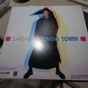 サラー,SARAH/TOKIO TOWN(EXTENDED GEISHA-MIX)(JAPAN/EMI-Odeon:S14-166 NNM 12”の画像2