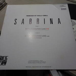 サブリナ,SABRINA/BOYS(SUMMERTIME LOVE)(REMIX)(GERMANY/chic:6.20815 45RPM NNM 12”の画像2