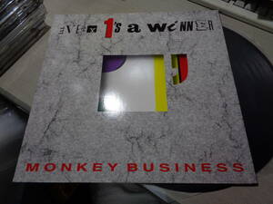 モンキー・ビジネス,MONKEY BUSINESS/EVERY 1'S A WINNER(CLUB MIX)(ITALY/ENERGY RECORDS:X-12023 126BPM UNPLAYED MINT 12”