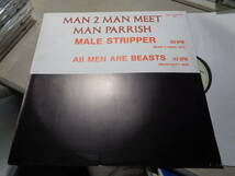 MAN 2 MAN MEET MAN PARRISH/MALE STRIPPER(BUMP & GRIND MIX)(GERMANY/ZYX RECORDS:ZYX 5481 45RPM NM 12”_画像1