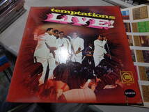 テンプテーションズ,THE TEMPTATIONS/TEMPTATIONS LIVE(USA/GORDY:GLPS 921 STEREO PURPLE/YELLOW DG LABEL NM LP/S-1,S-2 STAMPER_画像1