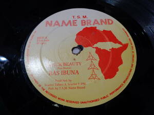 RAS IBUNA/BLACK BEAUTY,HISTORY MUSIC(T.S.M. NAME BRAND:TSM 009 45RPM 12”