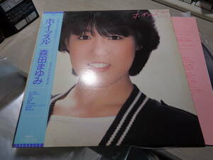 見本盤/森田まゆみ/ホイッスル(1985 taurus:28TR-2078 PROMO UNPLAYED MINT LP w Obi & POSTER/MAYUMI MORITA,WHISTLE