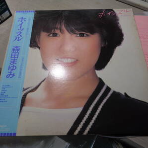 見本盤/森田まゆみ/ホイッスル(1985 taurus:28TR-2078 PROMO UNPLAYED MINT LP w Obi & POSTER/MAYUMI MORITA,WHISTLEの画像1