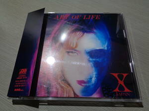 X JAPAN/ART OF LIFE(1993 MMG/ATLANTIC:AMCM-4170 OUT OF PRINT PROMO UNPLAYED MINT CD/SMJ STAMPER DISC