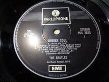美盤/ビートルズ,THE BEATLES/RUBBER SOUL(UK/PARLOPHONE(1×EMI):PCS 3075 STEREO LP/YEX 178-3,179-3 STAMPER_画像3