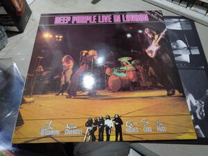 ディープ・パープル,DEEP PURPLE/DEEP PURPLE LIVE IN LONDON(UK/HARVEST:SHSP 4124 NM LP/A-1-1-1-,B-1-1-1- STAMPER