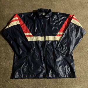 【adidas】 80s ナイロンジャケット トリコカラー vintage 海外 古着 トラックジャケット 常田太希