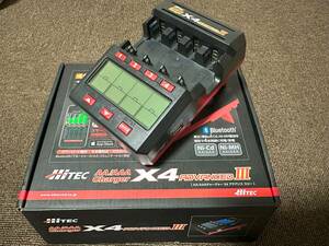 ☆1円スタート売り切り☆HiTEC X4アドバンスⅢ　AA/AAAチャージャー