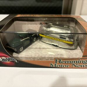 100% Hot WHeels ホットウィール Hemming Motor News '56 Ford '49 Airsteam フォード トラック エアストリーム 新品未開封品の画像1