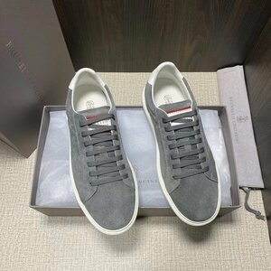 ブルネロクチネリ　BRUNELLO CUCINELLI メンズ　スニーカー　靴　スエード　スポーツシューズ　39-44　サイズ選択可能 xx5306