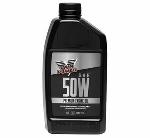 T4 新品 シングル 50 エンジンオイル TWIN POWER ツインパワー SAE50 パン ショベル 旧車 プレミアムオイル 946ml 539000