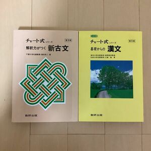 チャート式シリーズ 解釈力がつく新古文(普及版) ／基礎からの漢文(普及版) 数研出版