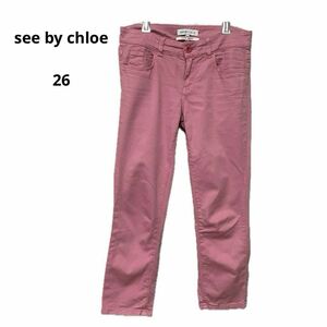 see by chloe See by Chloe CAPRI SKINNY pink 26