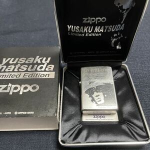 1円スタートzippo松田優作メモリアルEdition2000年製NO.2115ジッポ ー/アクション俳優映画ファンコレクション’89年没