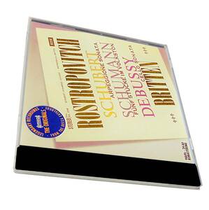 96kHz24bitチェロとピアノのための作品集ロストロポーヴィチ ブリテン シューベルト シューマン ドビュッシーROSTROPOVICH BRITTEN Debussy
