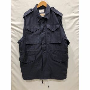 【HYKE】ハイク M-51 TYPE FIELD JACKET フィールドジャケット 17363 24ss ミリタリー ネイビー ユニセックス XXL ts202404