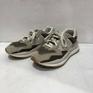 [New Balance]ニューバランス 57/40pcb ベージュスニーカー 24.5cm ts 202404