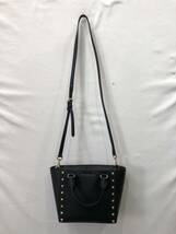 【MICHAEL KORS】マイケルコース sandrine stud sm crossbody 35H7GD1C1L ハンドバッグ 2way ショルダーバッグ レザー スタッズ ts202404_画像6