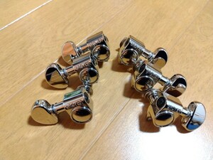 Grover Rotomatic 18:1 ペグ TUNING MACHINE CHROME R3L3