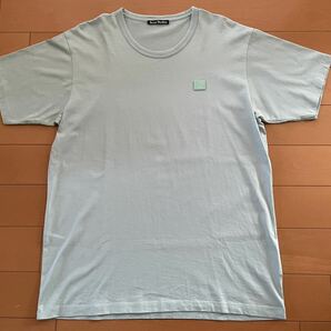 [XL] Acne Studious クルーネック 半袖Tシャツ LL ミントグリーン アクネストゥディオス メンズデザイナー