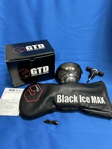 【美品】GTD Black Ice The Max 純正ヘッドカバー 純正レンチ付属 純正スリーブおまけ純正ウエイト8g×2個