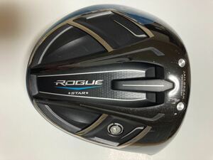 【送料無料】美品 爆飛びヘッド キャロウェイ ROGUE STAR ローグ スター ドライバー 1W ヘッド ロフト10.5°