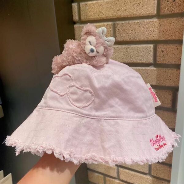 上海ディズニー　シェリーメイ　ぬいぐるみ付き　ハット帽子　大人用58cm