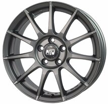 アルミホイール 15インチ MINI ミニクーパー F55 F56 F57 MSW 85-2 6.0x15 +45 5H112 マットガンメタル 4本_画像1