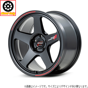 新品 アルミホイール 1本 18インチ RMP-Racing TR50 ターマックブラック 18x8.5J +45 5H120P