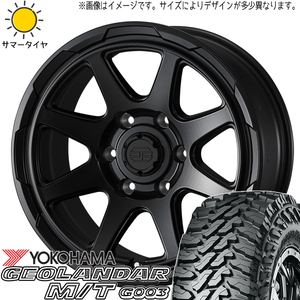 パジェロミニ キックス 175/80R16 Y/H ジオランダー M/T G003 スタットベルク 16インチ 7.0J +38 5H114.3P サマータイヤ ホイール 4本SET