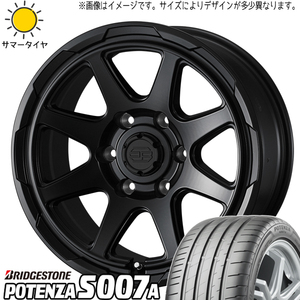 オーリス 225/45R17 ブリヂストン ポテンザ S007A スタットベルク 17インチ 7.0J +38 5H114.3P サマータイヤ ホイール 4本SET