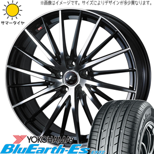 NBOX タント スペーシア 165/50R16 Y/H ブルーアース Es ES32 レオニス FR 16インチ 5.0J +45 4H100P サマータイヤ ホイール 4本SET