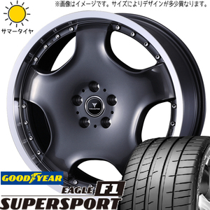 スバル WRX STI WRX S4 245/40R18 グッドイヤー スーパースポーツ アセット D1 18インチ 8.0J +45 5H114.3P サマータイヤ ホイール 4本SET