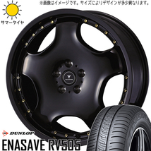 アルファード 235/50R18 ダンロップ エナセーブ RV505 アセット D1 18インチ 7.0J +40 5H114.3P サマータイヤ ホイール 4本SET_画像1