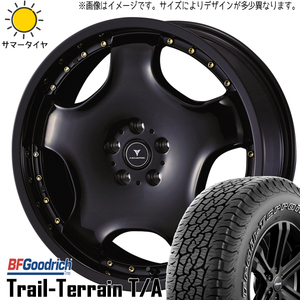 アウトランダー エクストレイル 235/55R19 BFグッドリッチ アセット D1 19インチ 8.0J +45 5H114.3P サマータイヤ ホイール 4本SET