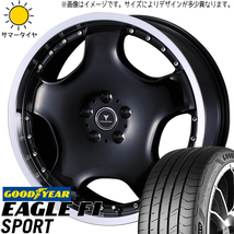 ルミオン セレナ シビック 215/40R18 グッドイヤー F1 SPORT アセット D1 18インチ 7.0J +47 5H114.3P サマータイヤ ホイール 4本SET_画像1