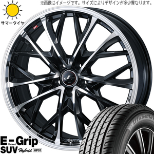 アルファード 225/60R17 グッドイヤー HP01 レオニス MV 17インチ 7.0J +40 5H114.3P サマータイヤ ホイール 4本SET