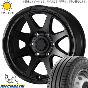 スズキ ジムニーシエラ 215/70R15 ミシュラン アジリス3 スタットベルク 15インチ 6.0J ±0 5H139.7P サマータイヤ ホイール 4本SET