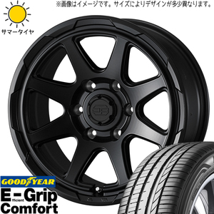 パジェロミニ キックス 195/65R16 グッドイヤー コンフォート スタットベルク 16インチ 7.0J +38 5H114.3P サマータイヤ ホイール 4本SET